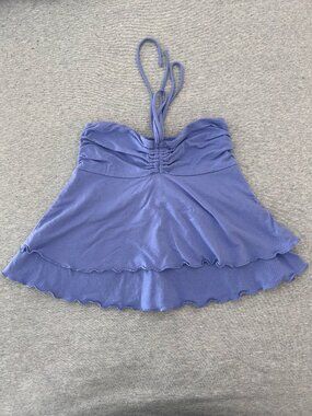 Y2K Style Purple Tube Top